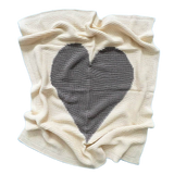 Cotton Baby Blankets - Heart by Estella - Sumiye Co