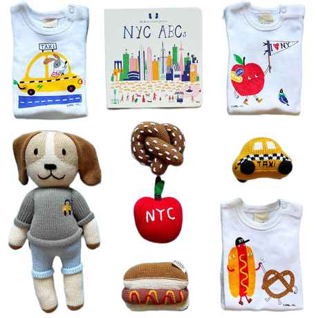 Organic Baby Gift Set, NYC Bundle of 9 by Estella - Sumiye Co