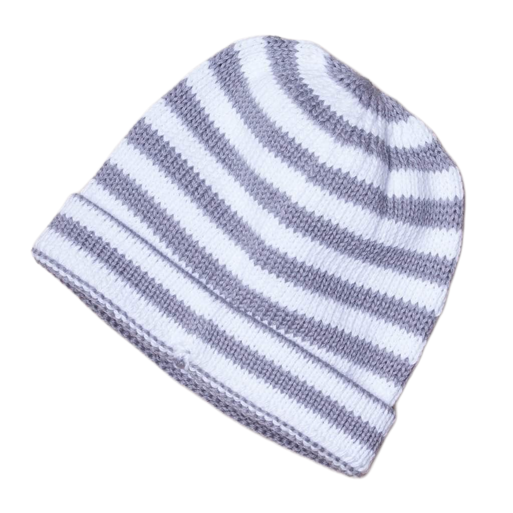 Organic Baby Hats, Handmade in Stripe Colors by Estella - Sumiye Co