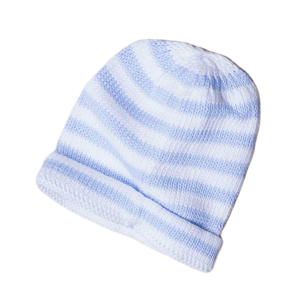 Organic Baby Hats, Handmade in Stripe Colors by Estella - Sumiye Co