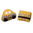 Organic Baby Taxi Toy Gift Set - MetroCard & Taxi Rattles by Estella - Sumiye Co