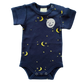 Embroidered Moon and Stars Organic Cotton Baby Bodysuit by Estella - Sumiye Co
