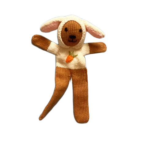 Organic Easter Bunny Bear-Baby Soother, April by Estella - Sumiye Co