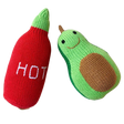 Organic Baby Gift Set | Hot Sauce & Avocado Rattles by Estella - Sumiye Co