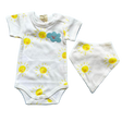 Sunshine Baby Onesie and Bib by Estella - Sumiye Co