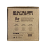 Habanero Hot Sauce Trio & Napkins Set - Sumiye Co