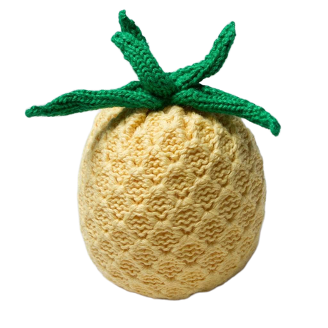 Organic Baby Toys - Newborn Rattles | Pineapple by Estella - Sumiye Co