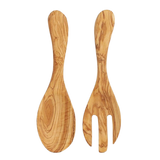 Italian Olivewood Salad Servers - Sumiye Co