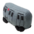 Organic Baby Toys - Newborn Knit Rattles | Subway Train Car by Estella - Sumiye Co