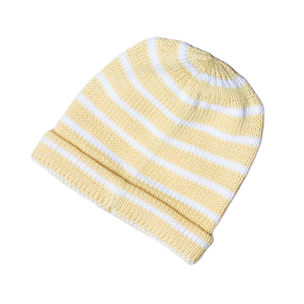 Organic Baby Hats, Handmade in Stripe Colors by Estella - Sumiye Co