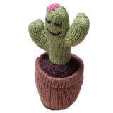 Organic Baby Toys - Newborn Rattles | Cactus by Estella - Sumiye Co