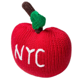 Organic Baby Toys - Newborn Rattles | NYC Apple by Estella - Sumiye Co