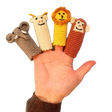 Crocheted Animal Finger Puppets by Estella - Sumiye Co