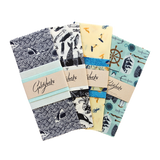 Beeswax Food Wraps: Ocean Favourites Bundle - Sumiye Co