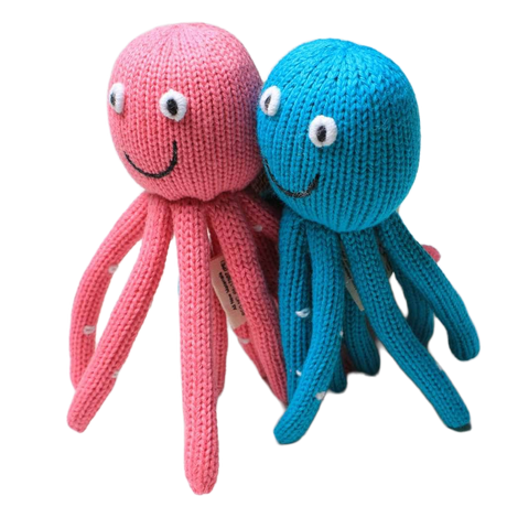 Octopus Organic Baby Toy by Estella - Sumiye Co