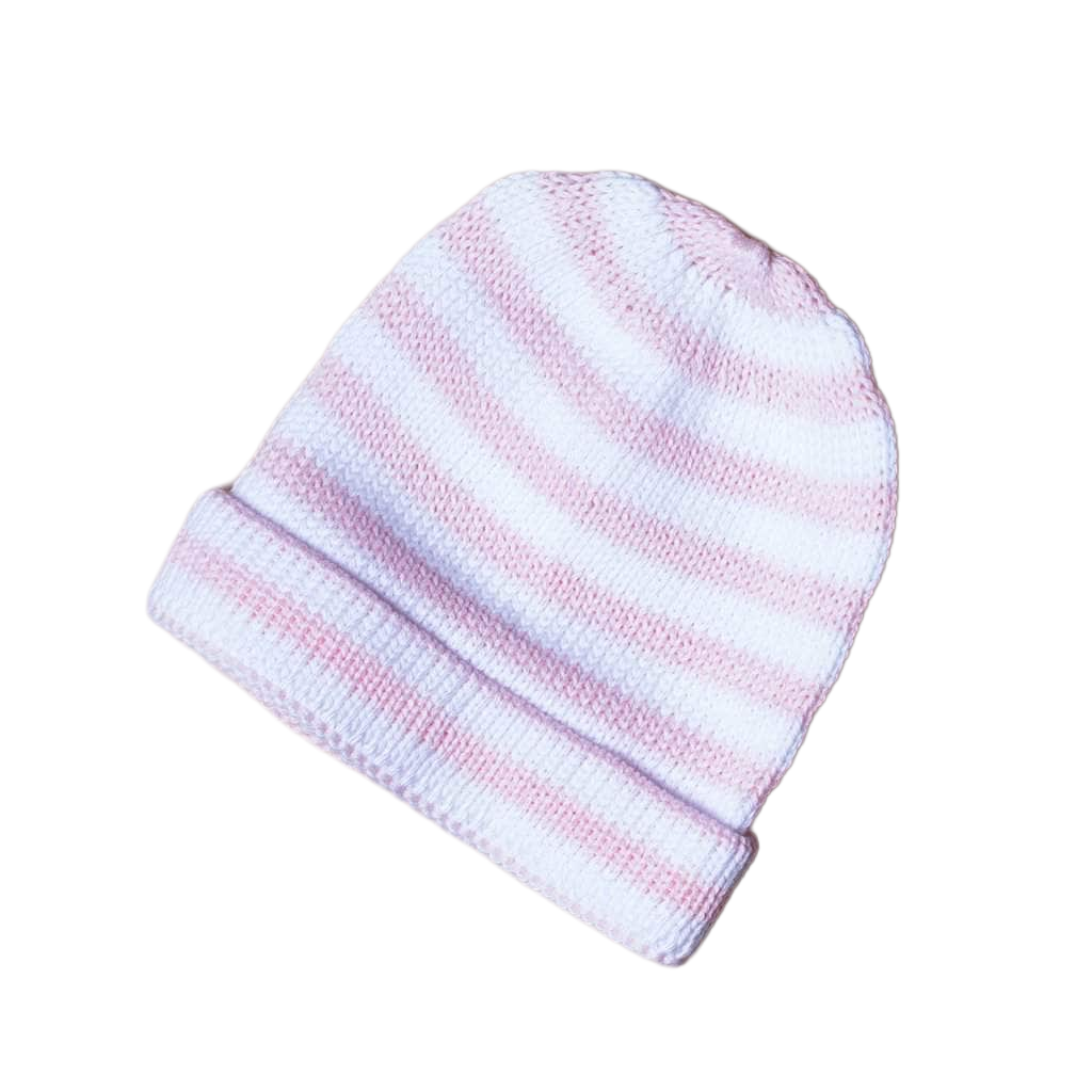 Organic Baby Hats, Handmade in Stripe Colors by Estella - Sumiye Co