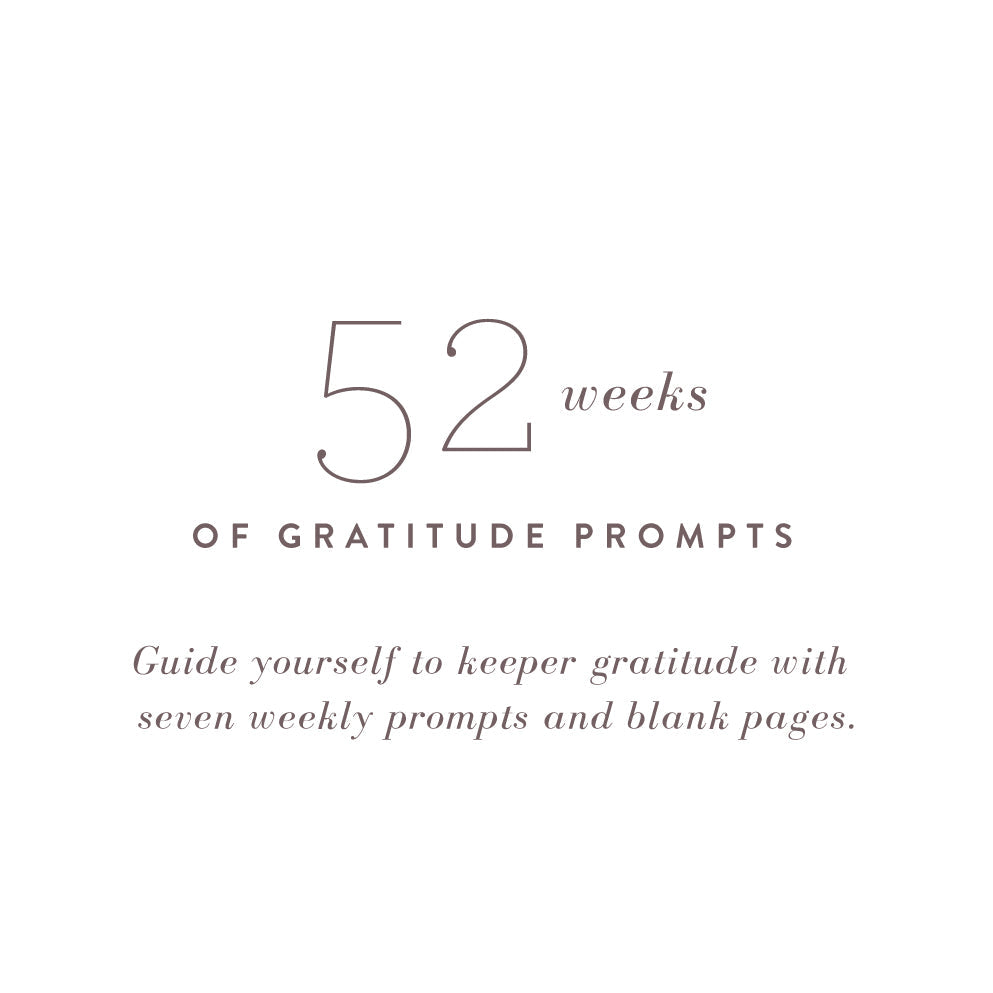 Gratitude Journal - Amber Linen - Sumiye Co