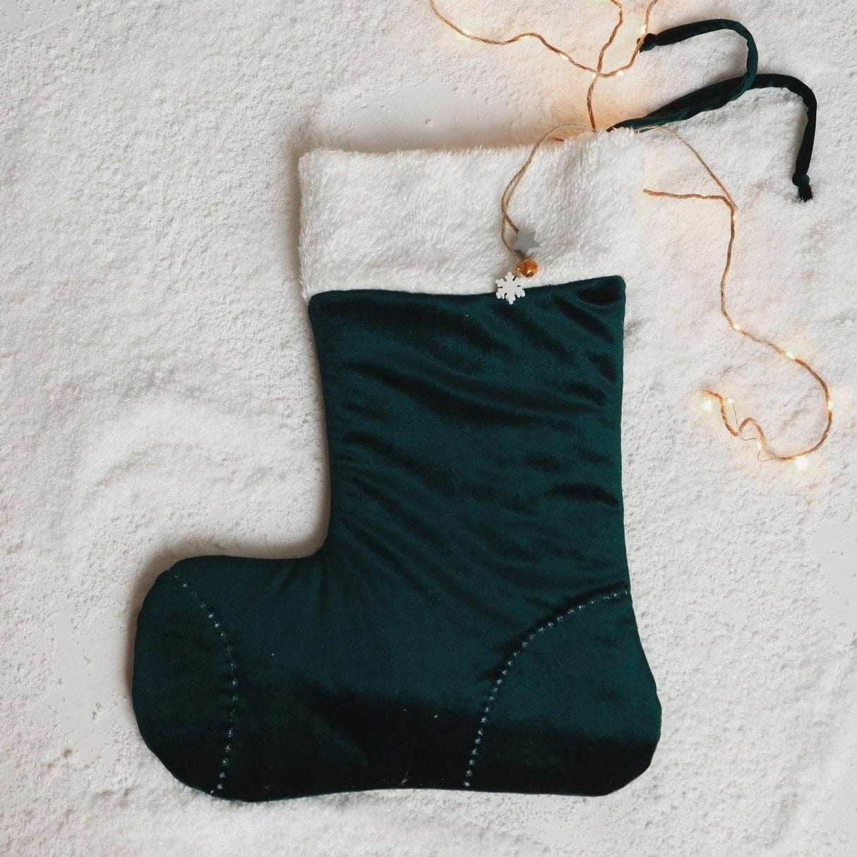 “Green Candy” Christmas Stocking