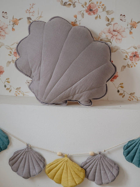 Linen “Gray” Shell Pillow