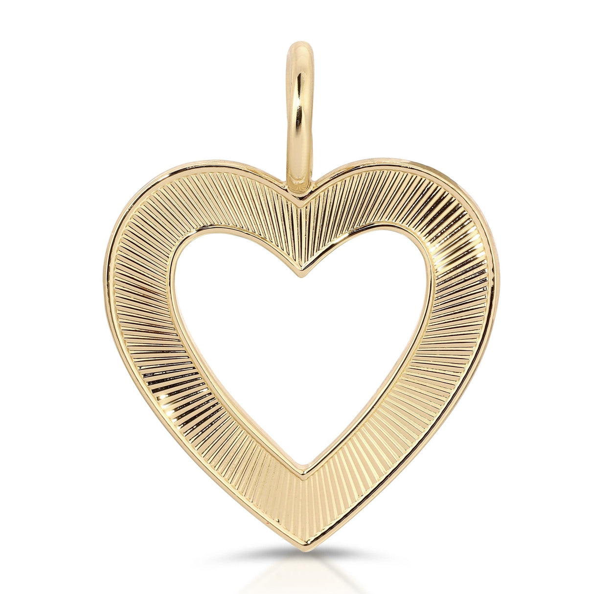 Hannah Open Heart Pendant - Sumiye Co