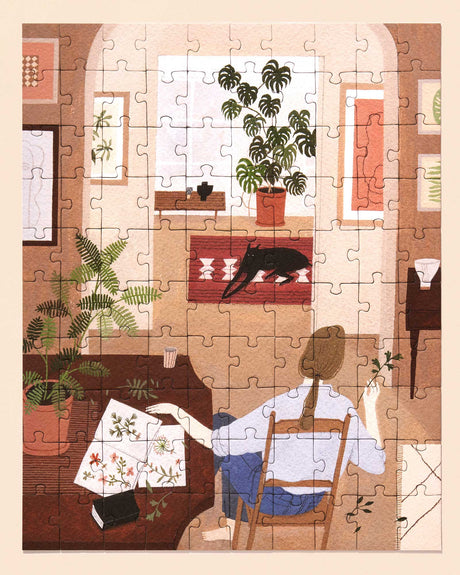 Herbarium 100 Piece Puzzle | Artist Yelena Bryksenkova