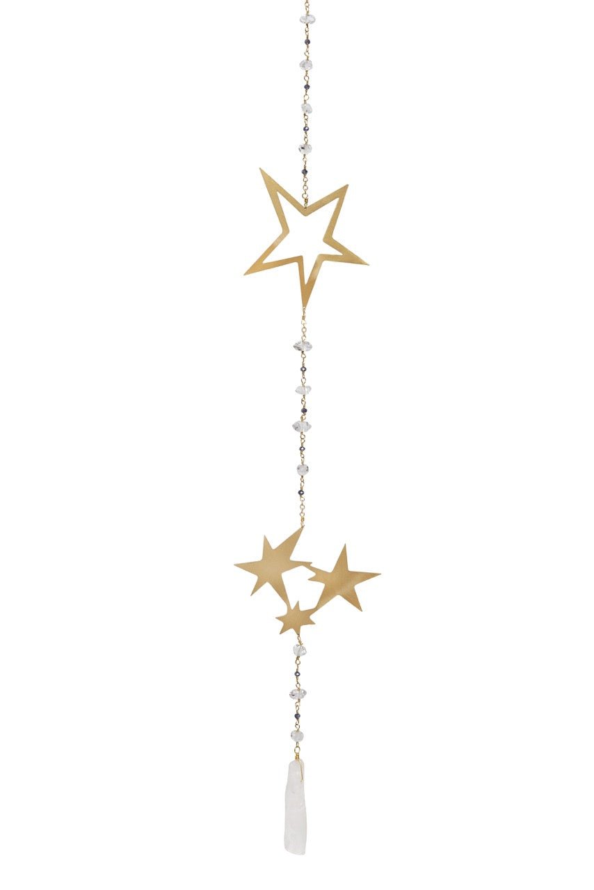 Herkimer Diamond Star Wall Hanging - Sumiye Co