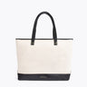 The Tote - Black Canvas | Designer Lunch Bags & Totes