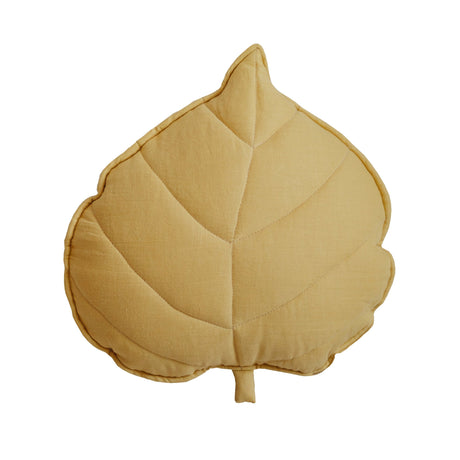 Leaf Pillow Linen “Honey” | Kids Room & Nursery Decor - Sumiye Co