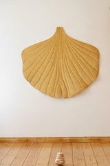 Velvet  “Honey” Ginkgo Leaf Mat by Moi Mili - Sumiye Co