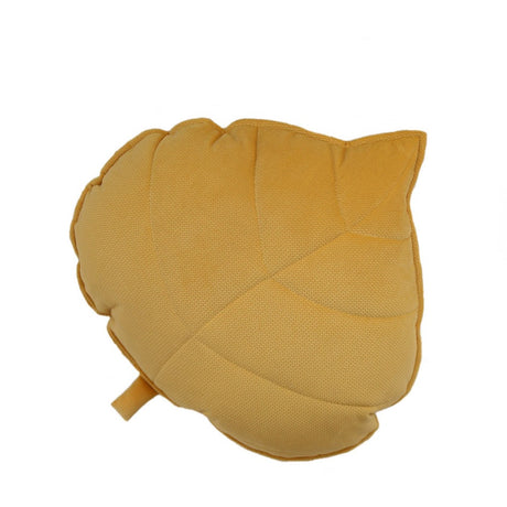 Leaf Pillow Velvet “Honey” | Kids Room & Nursery Decor - Sumiye Co