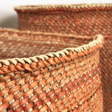 Iringa Baskets - Auburn | Woven Milulu Grass - Africa - Sumiye Co