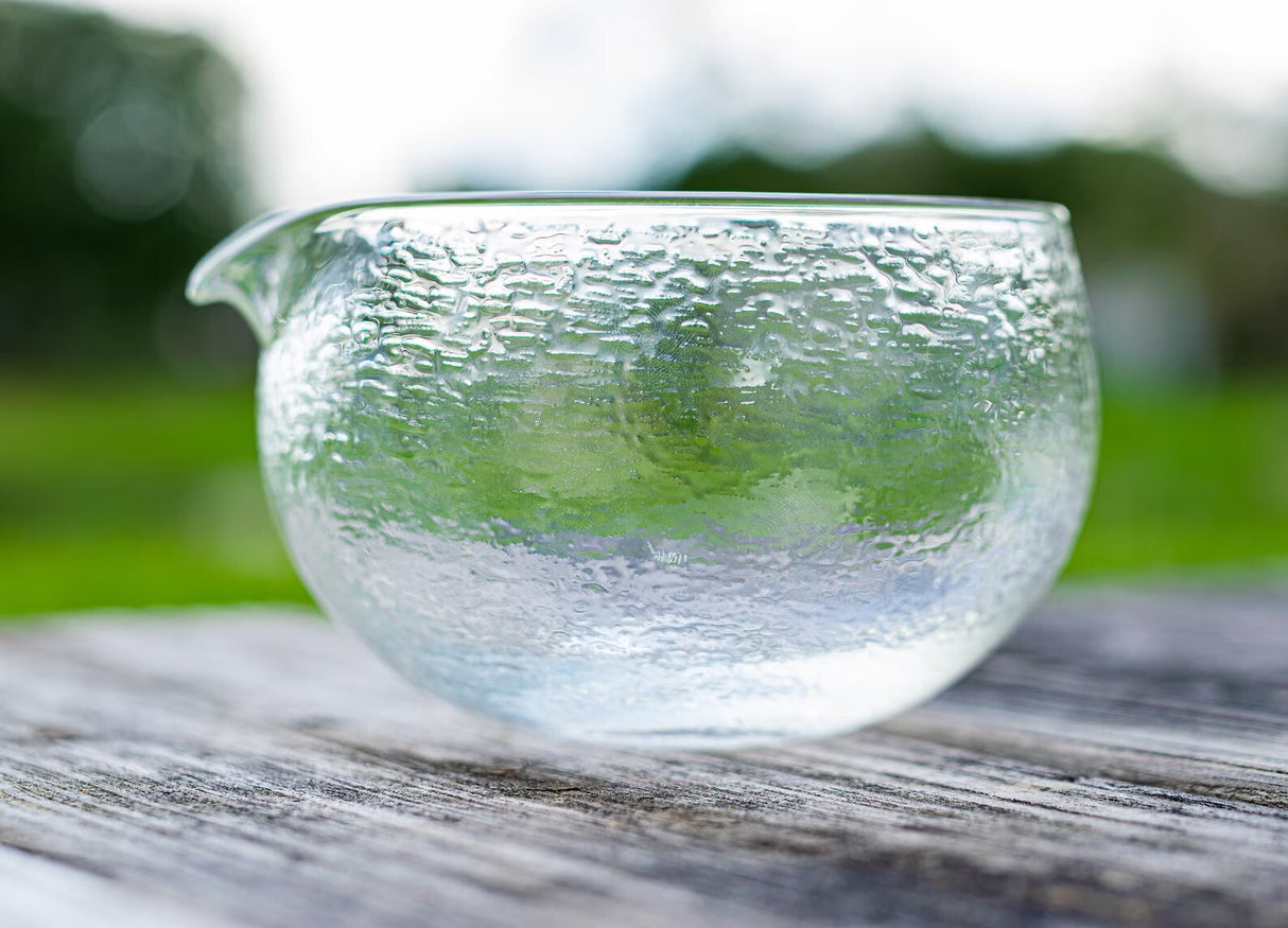 Textured Glass Matcha Set | Tea Ceremony