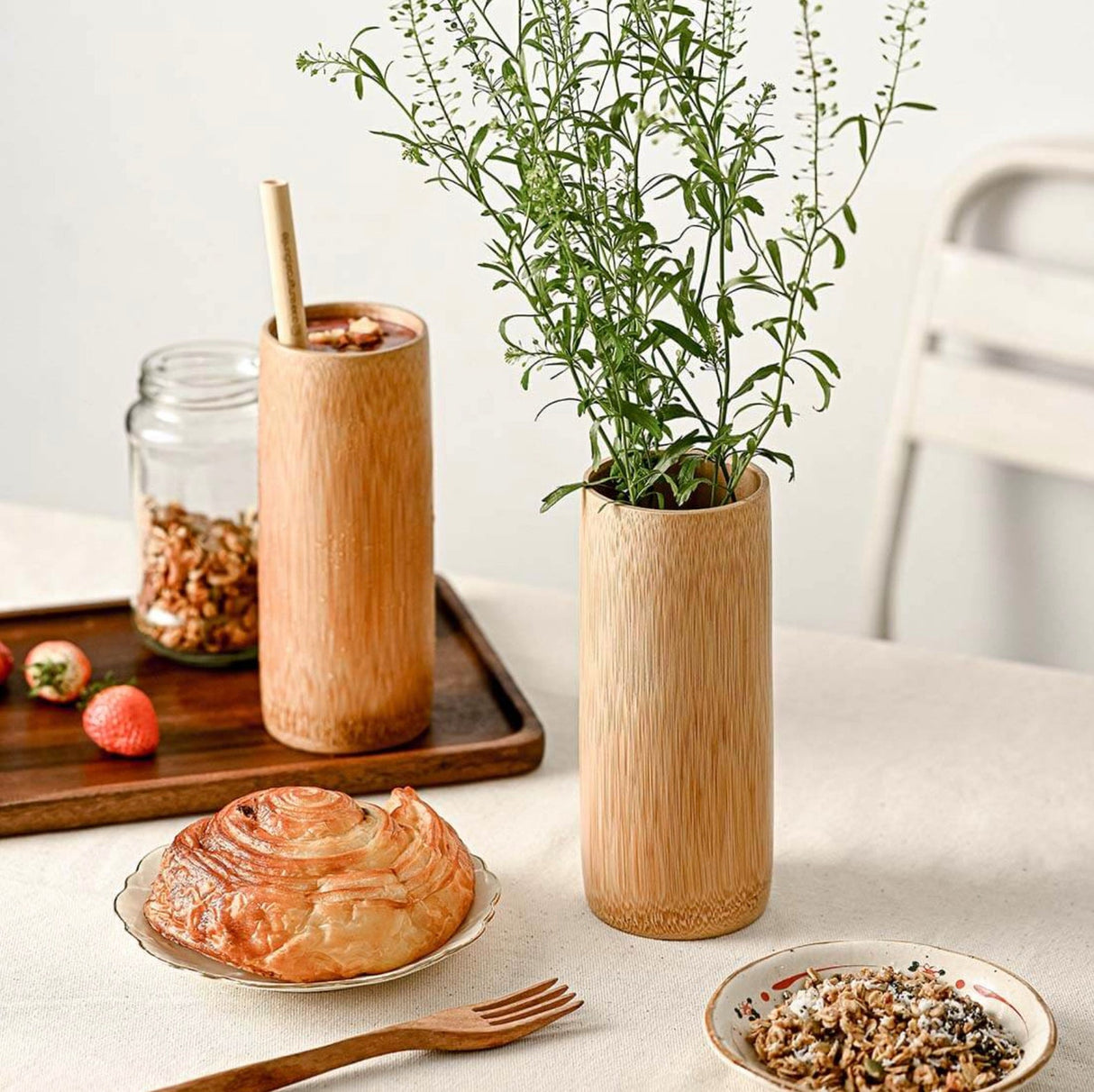 Natural Bamboo Drinking Cup | Eco-Friendly - Sumiye Co