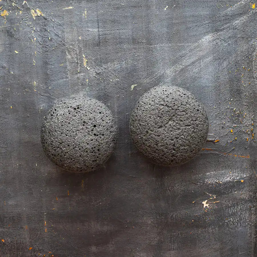 Konjac Facial Sponge - Charcoal-2