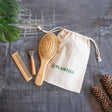 Bamboo Hair Brush Set-0