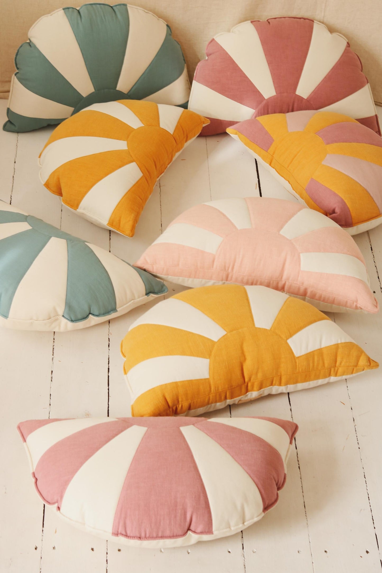 Sun Pillow “Dinner in Sausalito” by Moi Mili