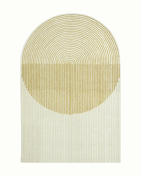 Golden Arch Hand Tufted Rug by JUBI - Sumiye Co