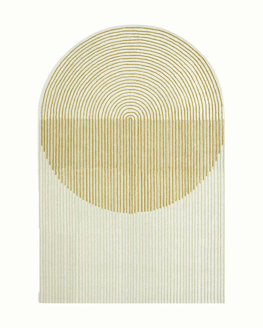 Golden Arch Hand Tufted Rug by JUBI - Sumiye Co