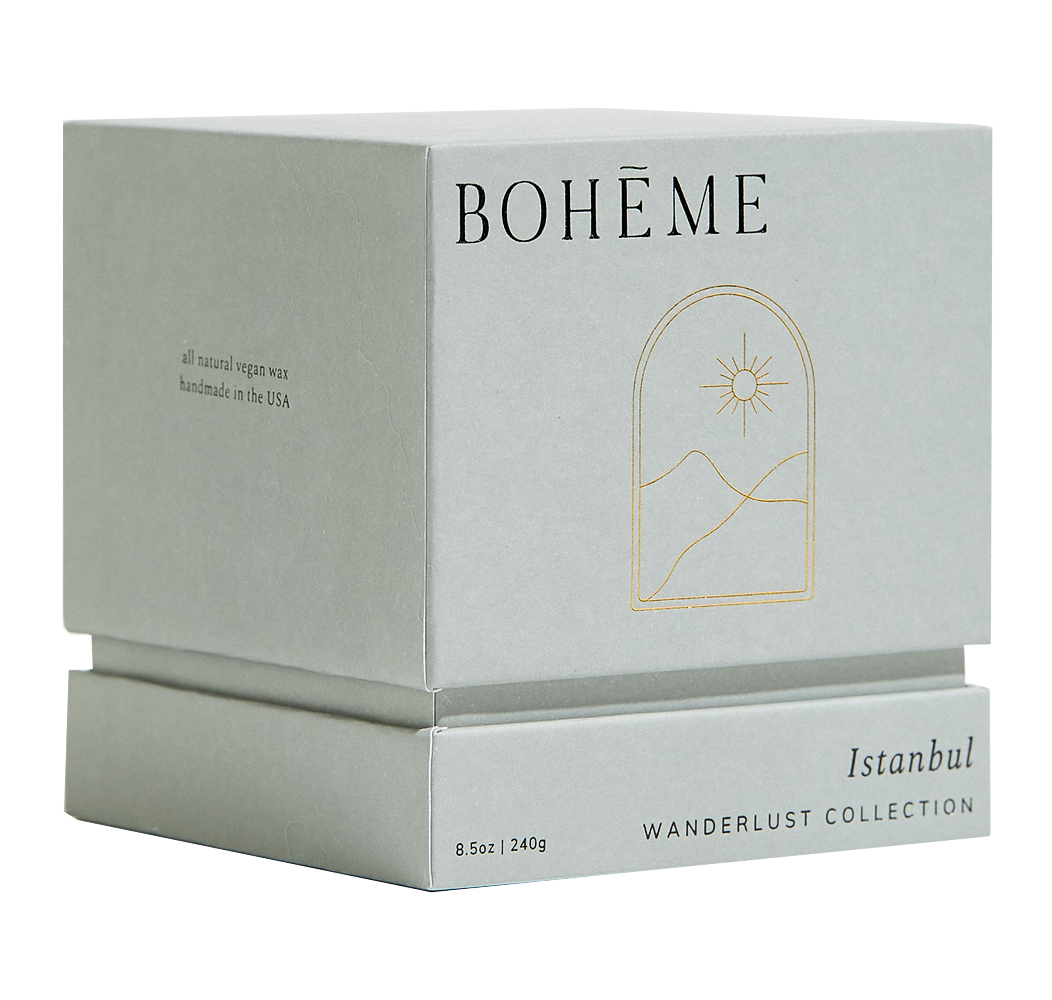 Istanbul Scented Candle by Boheme Fragrances - Sumiye Co