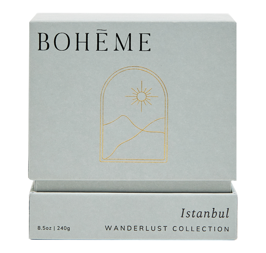 Istanbul Scented Candle by Boheme Fragrances - Sumiye Co