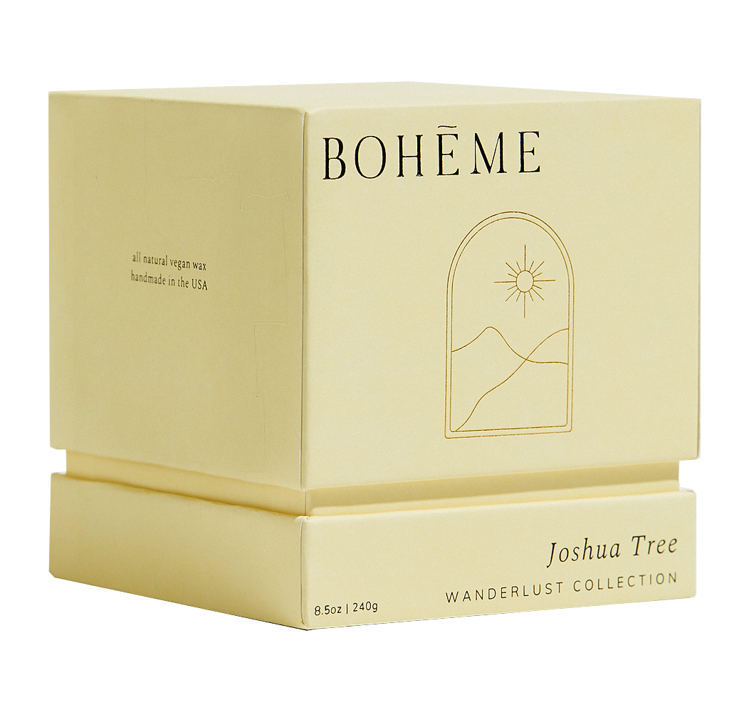 Joshua Tree Scented Candle by Boheme Fragrances - Sumiye Co