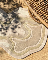 Rolling Tides Hand Tufted Wool Rug by JUBI - Sumiye Co