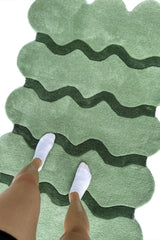 Sculpted Edge Hand Tufted Wool Rug by JUBI - Sumiye Co