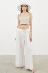 June Pants - White - Sumiye Co