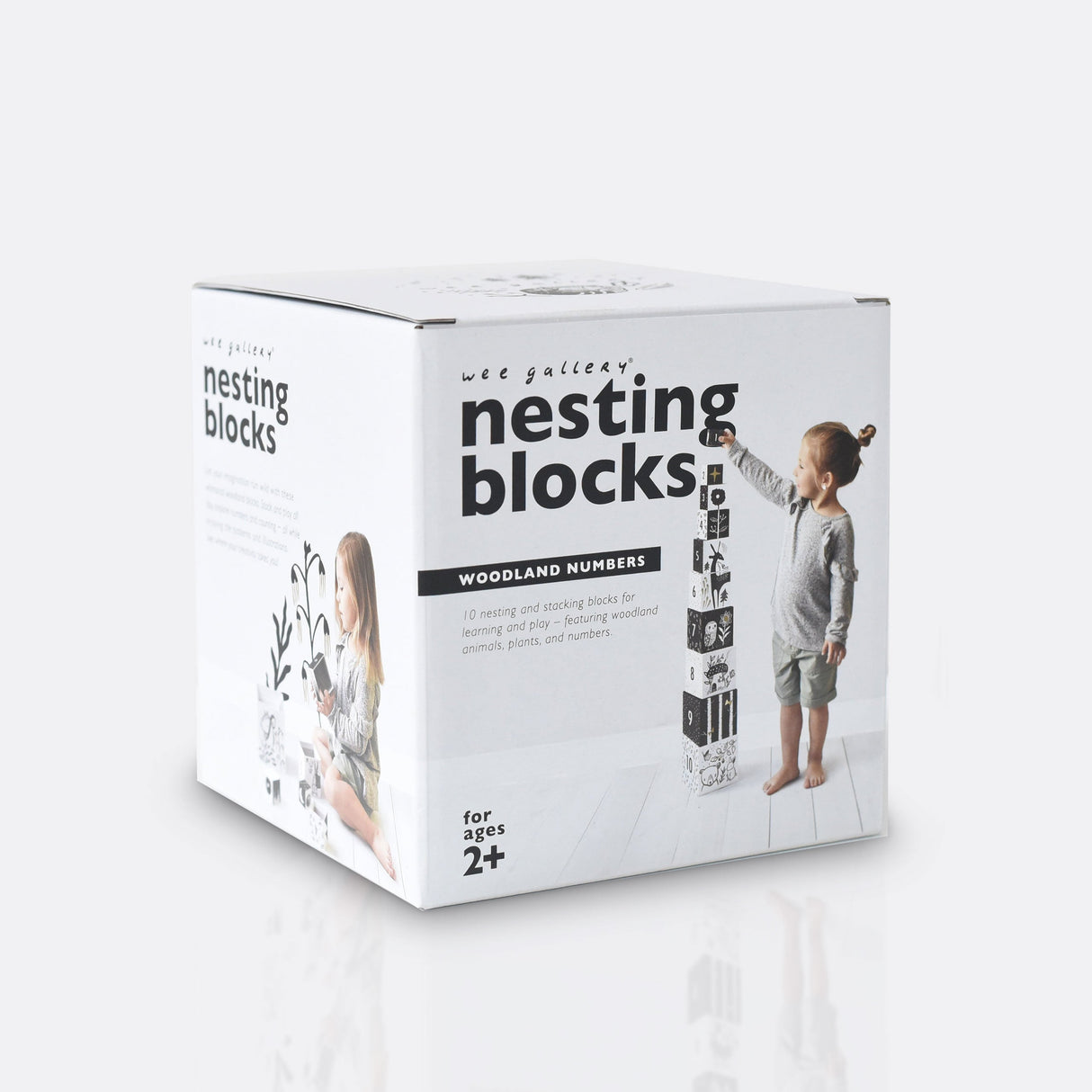 Nesting Blocks - Woodland Numbers - Sumiye Co