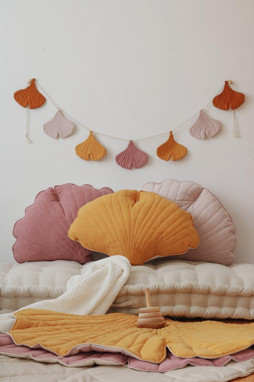 Ginkgo Leaves Garland “Late Autumn” | Nursery & Kids Room Decor - Sumiye Co