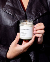 Leather Jacket Minimalist Candle by Brooklyn Candle Studio - Sumiye Co