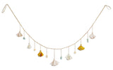 Liberty and Silk Tassel Healing Crystal Garland