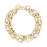 7mm Liv Double Chain Bracelet - Sumiye Co