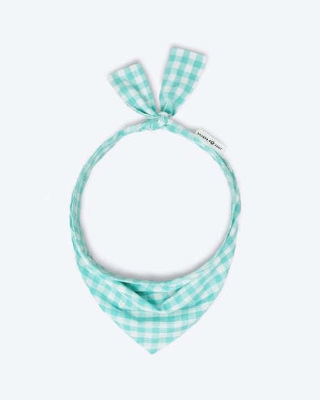 Pet Gingham Bandana